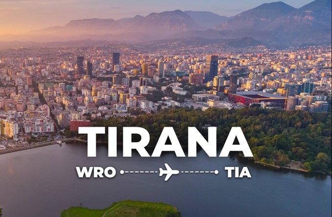 Ryanair poleci z Wrocławia do Tirany