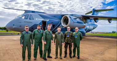 Siły Powietrzne RP z wizytą w zakładach Embraera w Brazylii