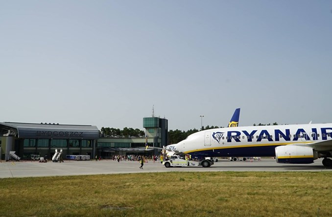 Bydgoszcz: Latem sześć tras Ryanaira, w tym całoroczne Alicante