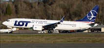 LOT. SP-LYG leci do Polski. Flota 737 MAX urosła do 24 szt.