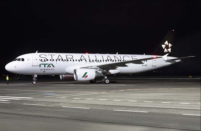 ITA Airways z pierwszym A320 w barwach Star Alliance