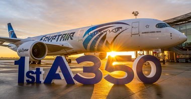 EGYPTAIR odebrały pierwszego airbusa A350-900