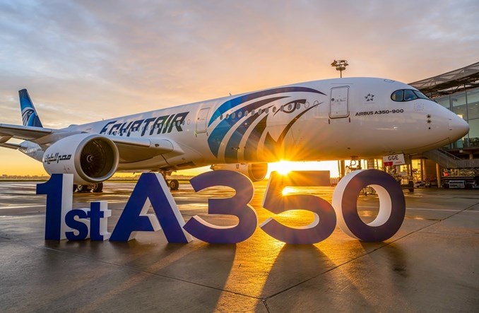 EGYPTAIR odebrały pierwszego airbusa A350-900