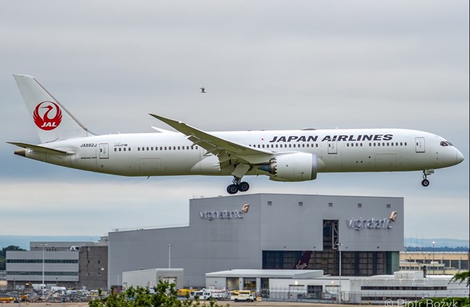 JAL zmodernizują wnętrza i łączność pokładową w B787-9