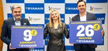 Katowice: Rekordowy letni rozkład lotów Ryanair