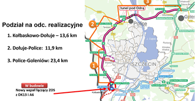KIO zadecydowała ws. dwóch odcinków Zachodniej Obwodnicy Szczecina