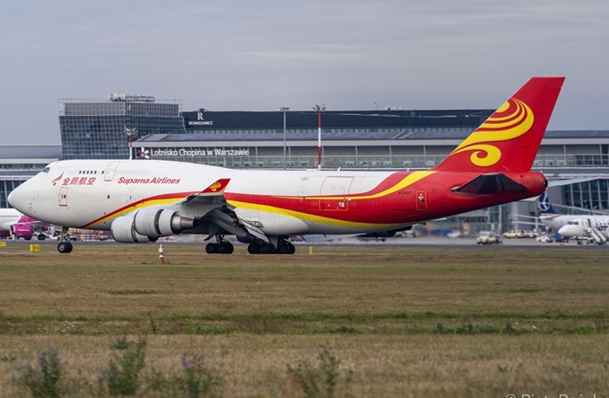 Koniec połączenia cargo Suparna Airlines do Warszawy. W tle tarcia z Air China