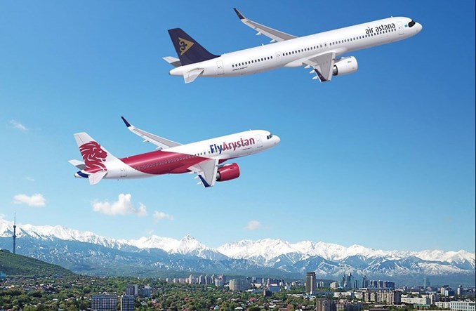Air Astana potwierdza zakup 25 maszyn z rodziny A320neo