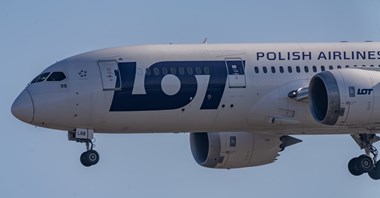 Pierwszy Dreamliner PLL LOT z usługą Wi-Fi