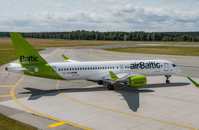 Pierwsza utrata kadłuba A220. Pożar podczas obsługi naziemnej zniszczył samolot airBaltic