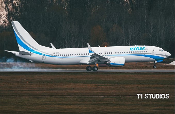 Enter Air: 11. boeing B737 MAX już w Warszawie