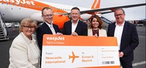 easyJet: Baza w Newcastle oficjalnie otwarta