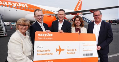 easyJet: Baza w Newcastle oficjalnie otwarta