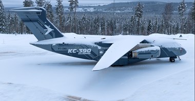 Embraer KC-390 zakończył testy w warunkach zimowych