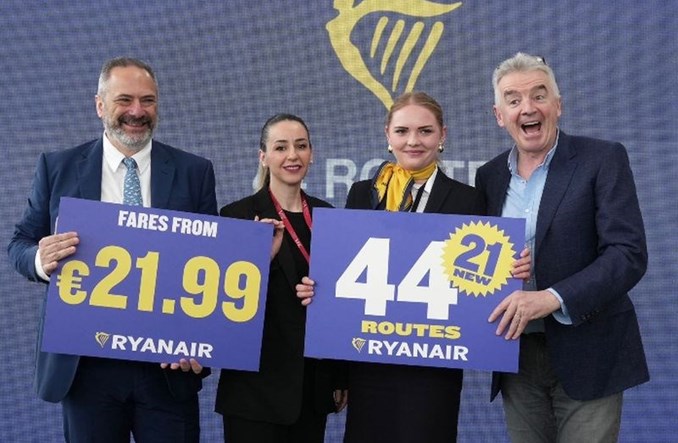 Ryanair stawia mocniej na Albanię. 21 nowości z Tirany, w tym 4 do Polski