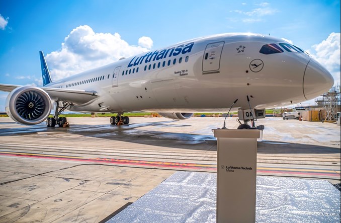 Lufthansa Technik Malta z pierwszą modyfikacją kabiny boeinga B787