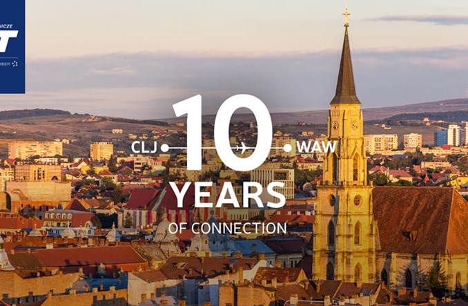 10-lecie połączenia PLL LOT do Klużu-Napoki