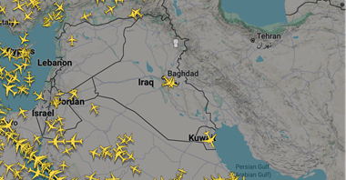 Irackie niebo świeci pustkami. Miliony dolarów uciekają