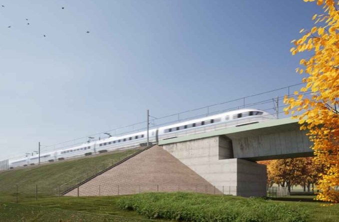 Zintegrowana Sieć Kolejowa nieco później. Powodem dodatkowe warianty