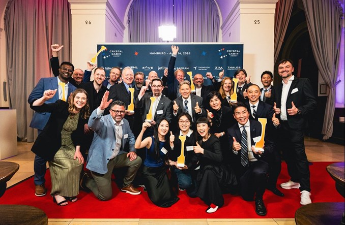 Crystal Cabin Award 2026: Osiem nagród dla przyszłości kabin lotniczych
