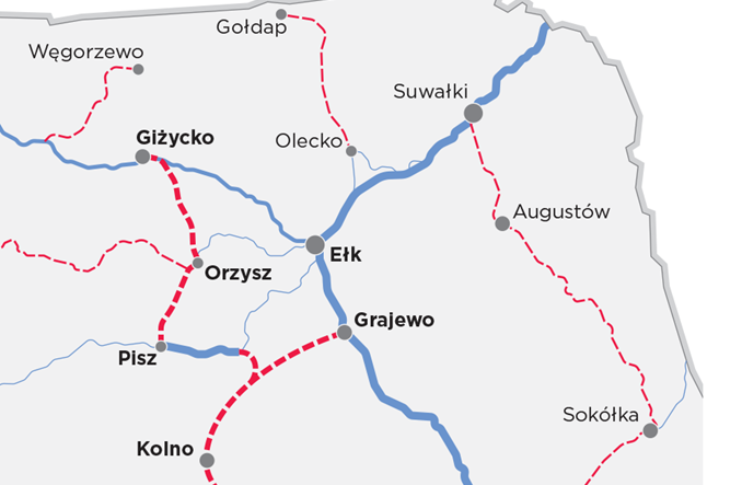 Port Polska o nowych liniach kolejowych na północnym wschodzie kraju