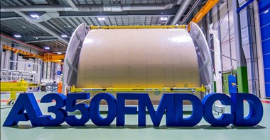 Airbus ukończył produkcję pierwszych drzwi ładunkowych dla A350F