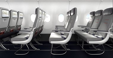 Collins Aerospace zdobywa pierwszych klientów na nowe fotele Helix