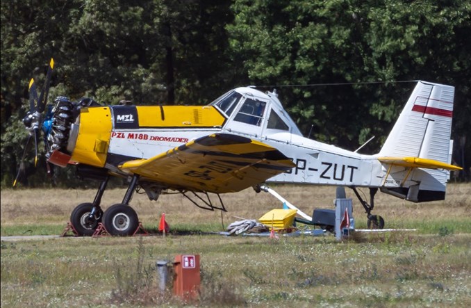 Tragiczny wypadek podczas akcji gaśniczej. Rozbił się Dromader, nie żyje pilot