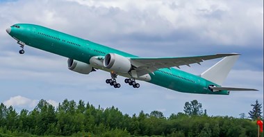 Pierwszy boeing B777-9 dla Lufthansy odbył lot testowy (zdjęcia)