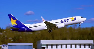 Skymark odebrały boeinga B737-8. To pierwszy MAX w Japonii