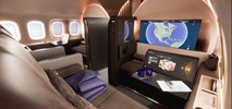 Lufthansa Technik i BMW Designworks pokazują koncepcję wąskokadłubowej kabiny VIP