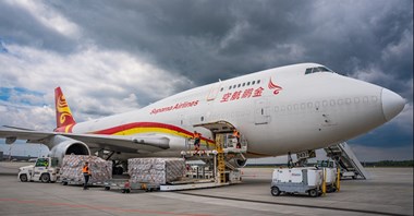 Katowice: B747 zainaugurował drugie połączenie cargo do Chin
