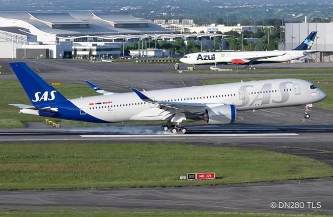 SAS odebrał ostatnie airbusy A320neo i A350