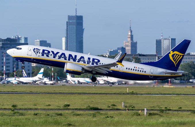 Ryanair chętny do przejęcia kolejnych slotów na Lotnisku Chopina