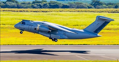 Pierwszy lot embraera C-390M dla Republiki Czeskiej