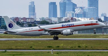 E190F po raz pierwszy w Warszawie. Prezentacja frachtowca podczas szczytu TIACA