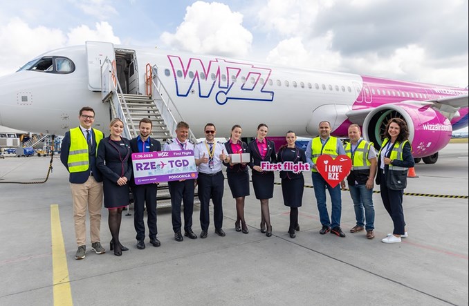 Rzeszów: Inauguracja lotów Wizz Air do Podgoricy