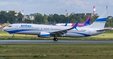 Enter Air. Kolejny boeing B737-800 we flocie