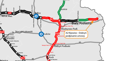 Jest umowa na kolejny odcinek A2 przy wschodniej granicy!