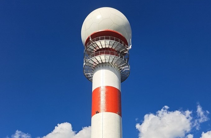 Gdańsk: Nowy radar PAŻP w rejonie portu lotniczego im. Lecha Wałęsy