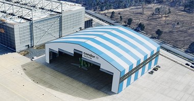 Condor rozbuduje zaplecze techniczne we Frankfurcie. Powstaje nowy hangar dla A330neo