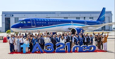 AerCap dostarczył pierwszego A321neo dla Azerbaijan Airlines