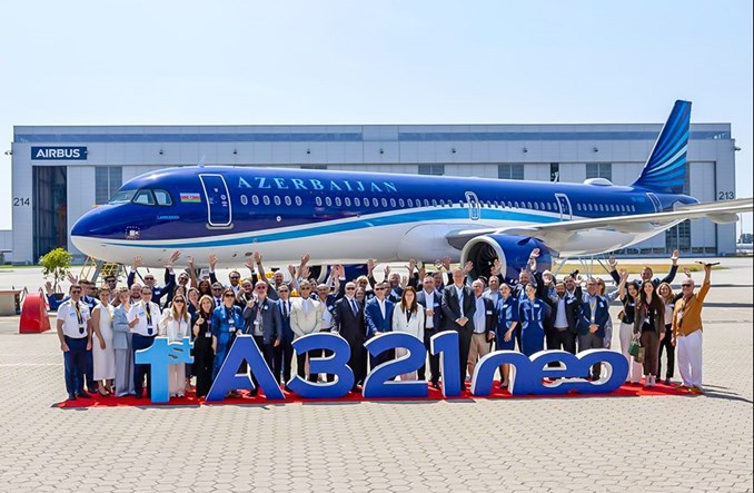 AerCap dostarczył pierwszego A321neo dla Azerbaijan Airlines