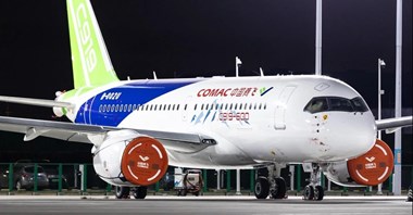 C919-600 rozpoczął testy kołowania. COMAC rozwija wersję dla wysoko położonych lotnisk