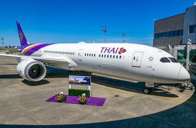 THAI odebrały pierwszego nowego B787-9 z silnikami GE