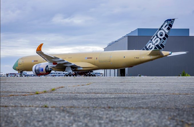 Airbus zakończył montaż testowego A350F