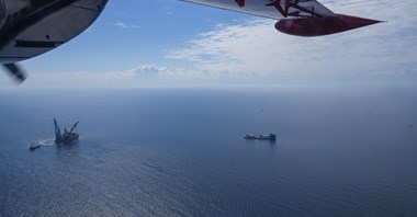 Patrol nad Bałtykiem. Polecieliśmy na pokładzie Turboleta Urzędu Morskiego w Gdyni