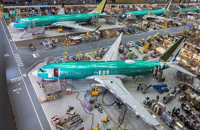 Boeing uruchamia czwartą linię montażową 737 MAX