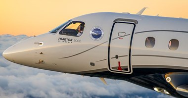 Embraer: Nowy Praetor 500E z potrójną certyfikacją
