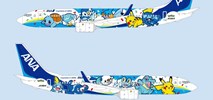 ANA: Blue Pokémon Jet na B737. Będzie to trzeci samolot w barwach Pokemonów